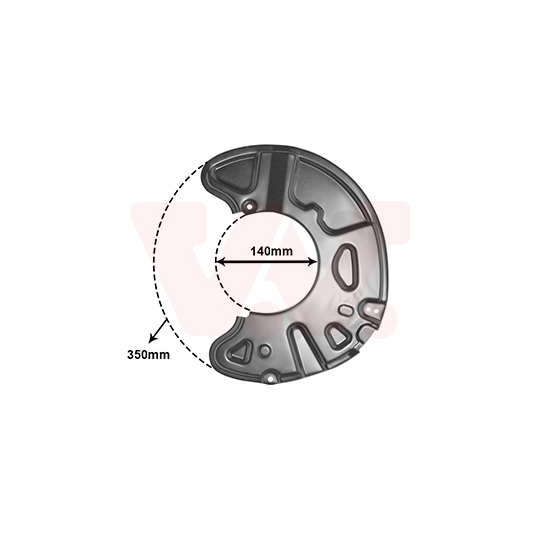 3097371 - Splash Panel, brake disc 