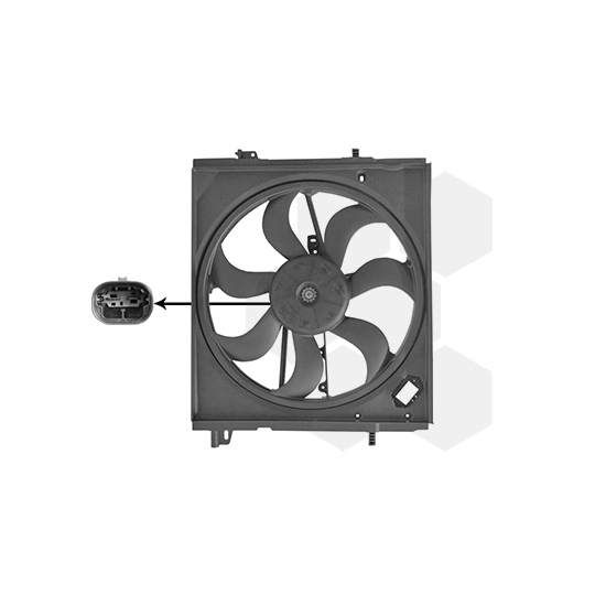 3391746 - Fan, radiator 