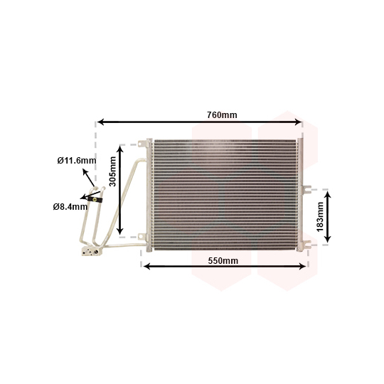 37005265 - Condenser, air conditioning 