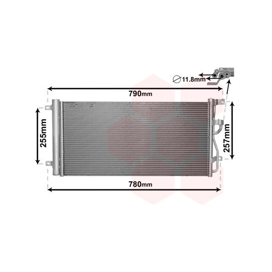 37005612 - Condenser, air conditioning 