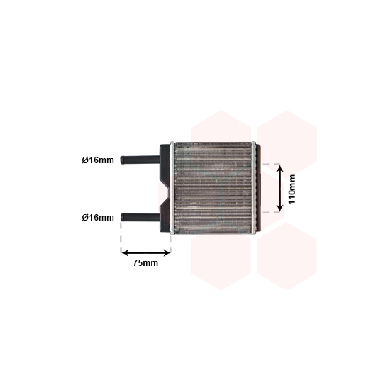 37006094 - Heat Exchanger, interior heating 