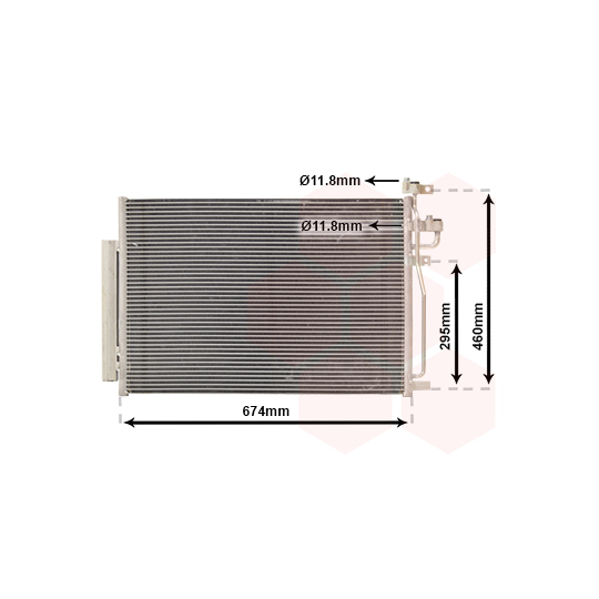 37005436 - Condenser, air conditioning 
