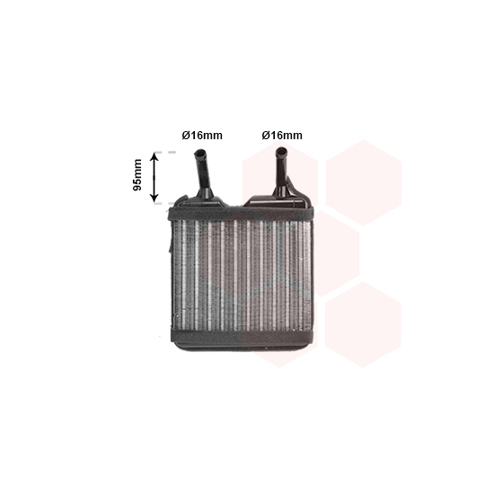 37006160 - Heat Exchanger, interior heating 