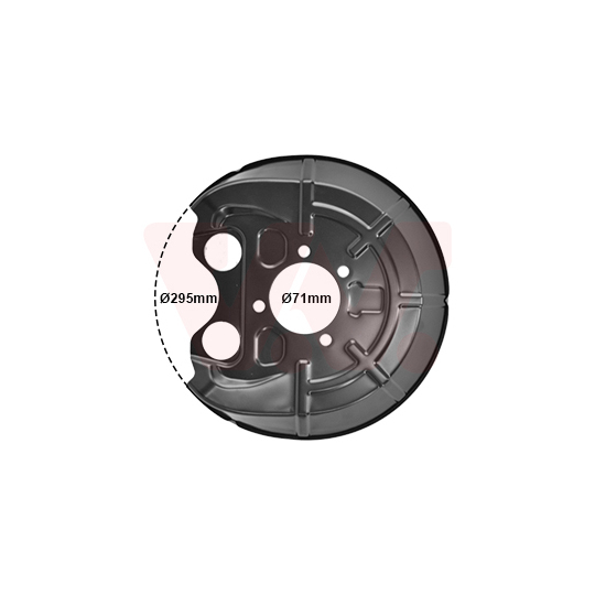 3768374 - Splash Panel, brake disc 