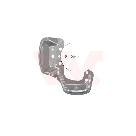 3778372 - Splash Panel, brake disc 