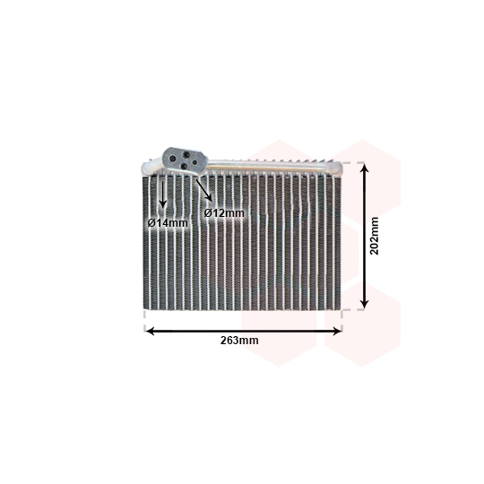 4000V062 - Höyrystin, ilmastointilaite 