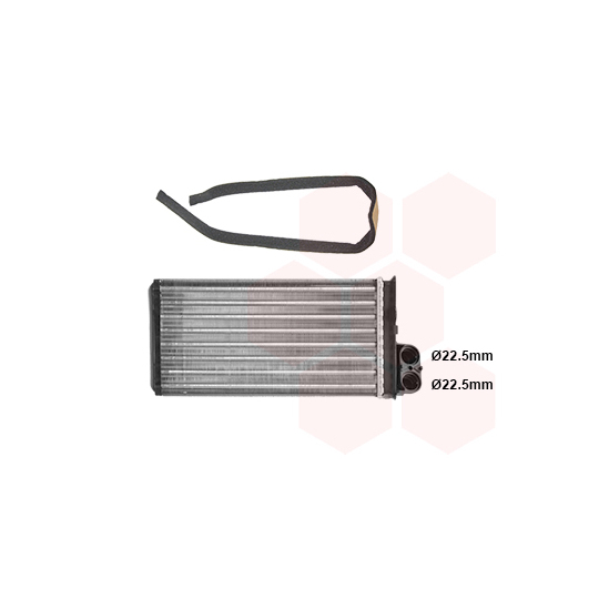 40006233 - Heat Exchanger, interior heating 