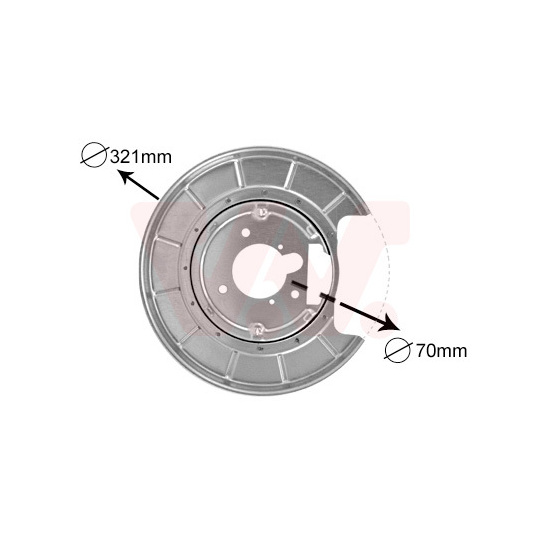 4047374 - Splash Panel, brake disc 