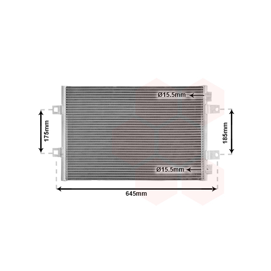 43005406 - Condenser, air conditioning 