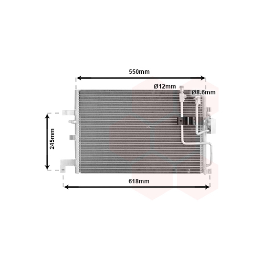 47005048 - Condenser, air conditioning 