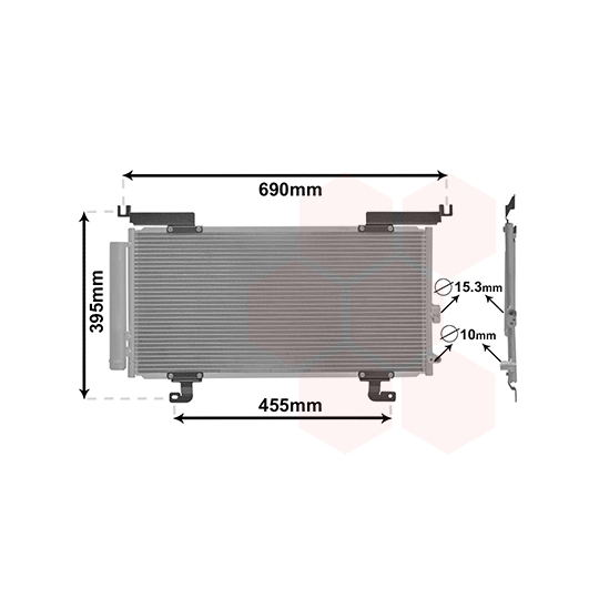 51015701 - Condenser, air conditioning 