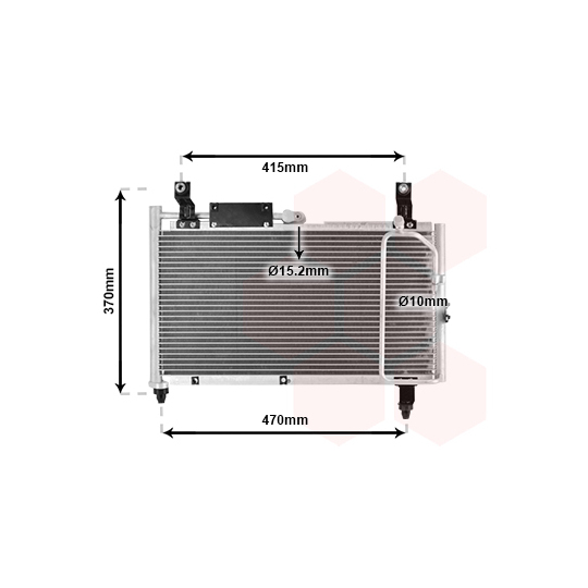 52005067 - Condenser, air conditioning 