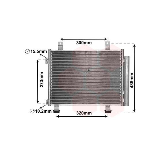 52005117 - Condenser, air conditioning 