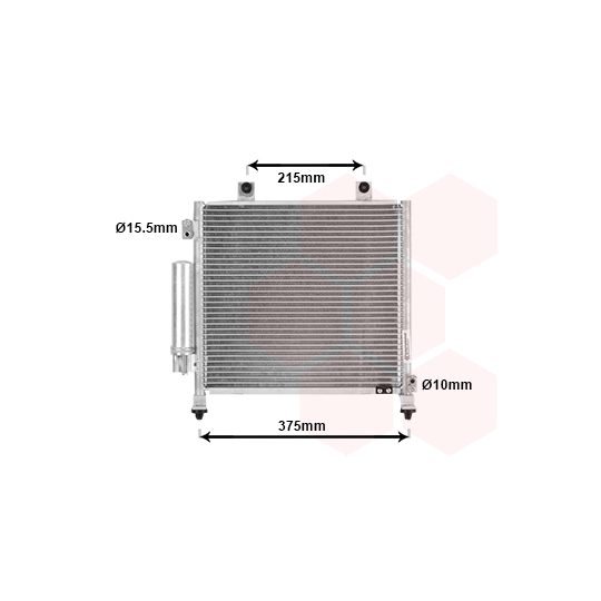 52005120 - Condenser, air conditioning 