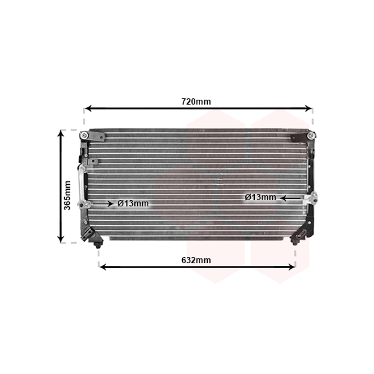 53005006 - Condenser, air conditioning 