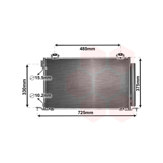 53005393 - Condenser, air conditioning 