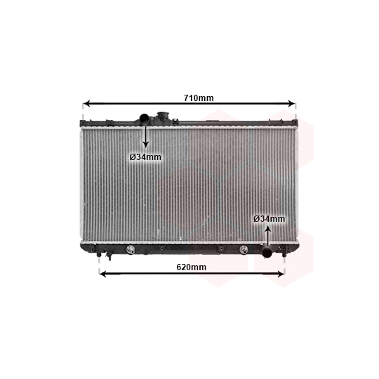 53002556 - Radiator, engine cooling 