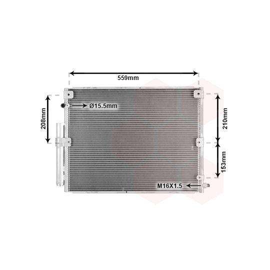 53005617 - Condenser, air conditioning 