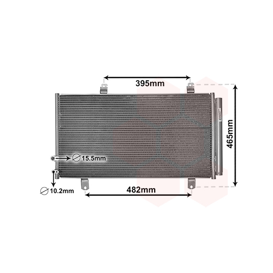 53005696 - Condenser, air conditioning 