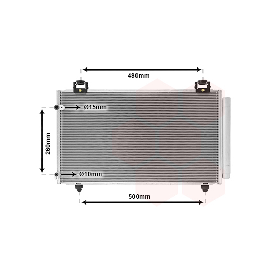 53005411 - Condenser, air conditioning 