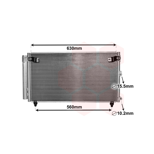 53005558 - Condenser, air conditioning 