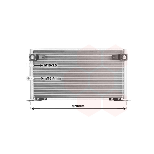 53005585 - Condenser, air conditioning 