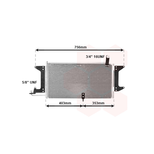 58005141 - Condenser, air conditioning 