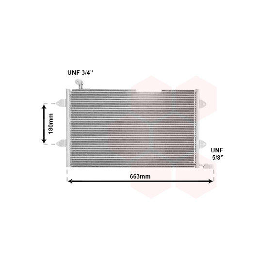 58005146 - Condenser, air conditioning 