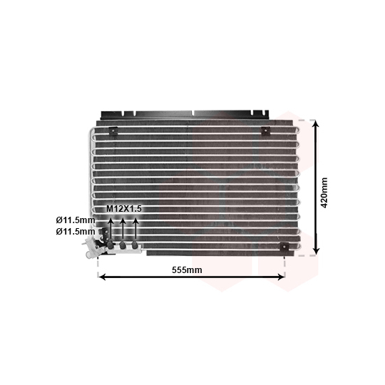 59005090 - Condenser, air conditioning 