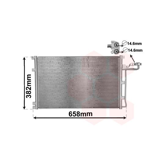 59005139 - Condenser, air conditioning 