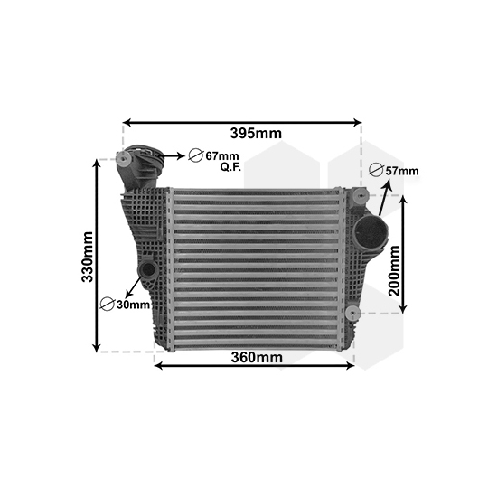 74014701 - Kompressoriõhu radiaator 