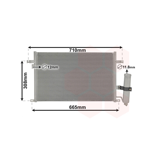 81005056 - Condenser, air conditioning 