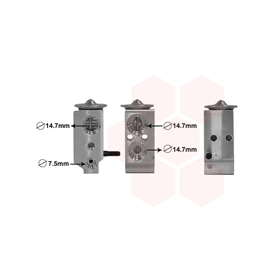 82001300 - Expansion Valve, air conditioning 