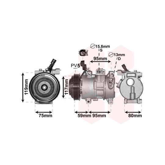 8200K319 - Compressor, air conditioning 