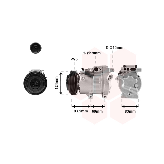 8200K238 - Kompressor, klimatanläggning 