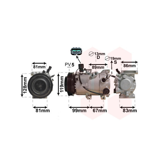 8200K414 - Kompressor, kliimaseade 