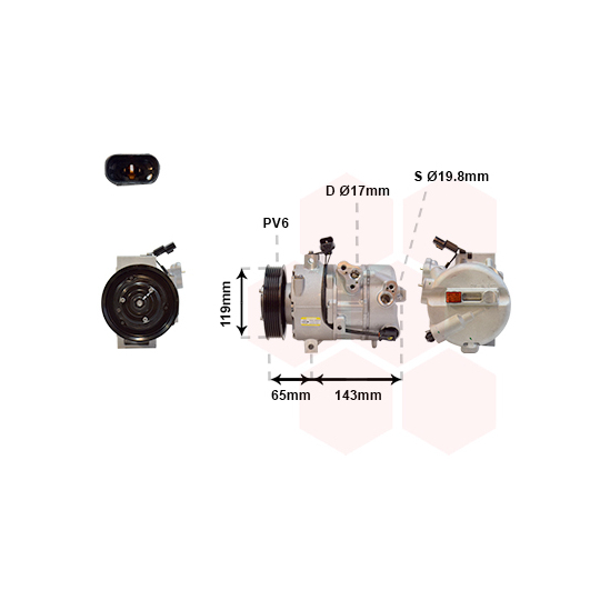 8201K718 - Compressor, air conditioning 