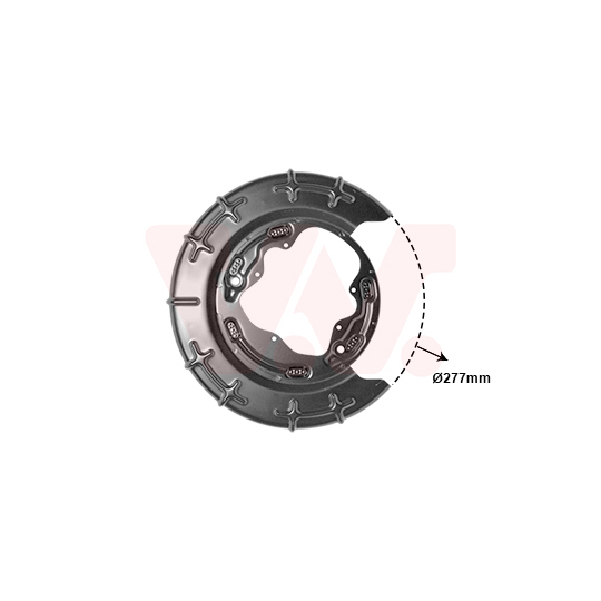 8207374 - Splash Panel, brake disc 