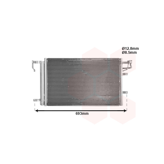 83005093 - Condenser, air conditioning 