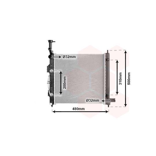 83012727 - Radiator, engine cooling 