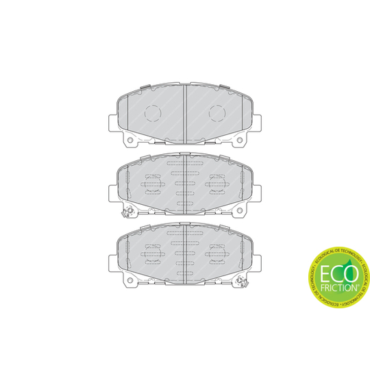 FDB4270 - Brake Pad Set, disc brake 