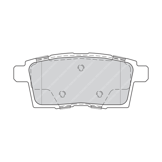 FDB4366 - Brake Pad Set, disc brake 