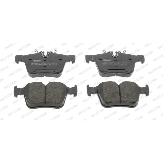 FDB4487 - Brake Pad Set, disc brake 