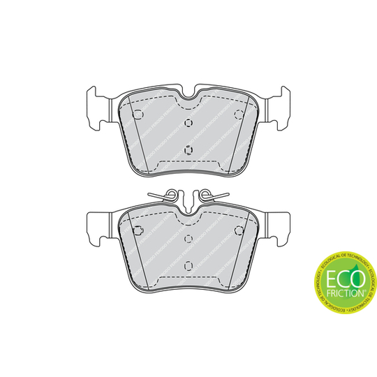 FDB4487 - Brake Pad Set, disc brake 