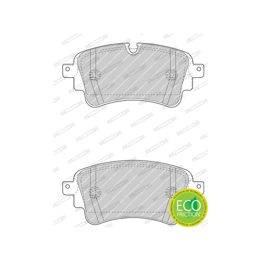 FDB4617 - Brake Pad Set, disc brake 