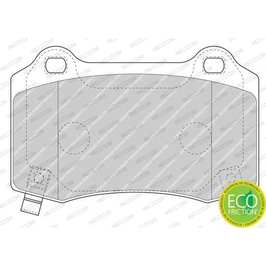 FDB4777 - Brake Pad Set, disc brake 