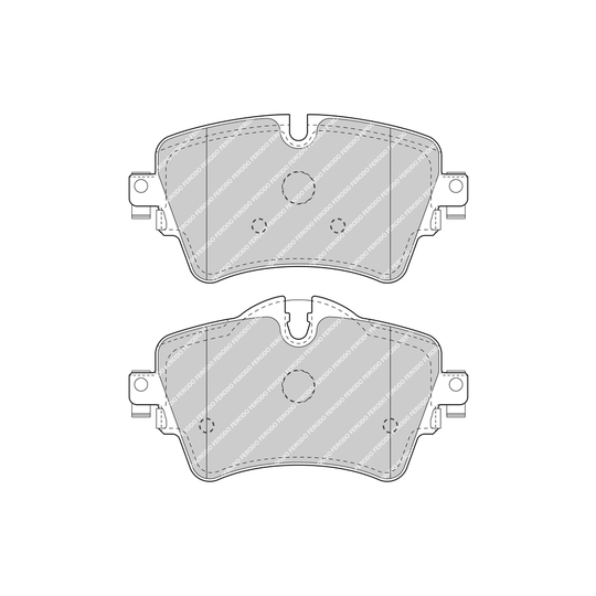 FDB4945 - Brake Pad Set, disc brake 
