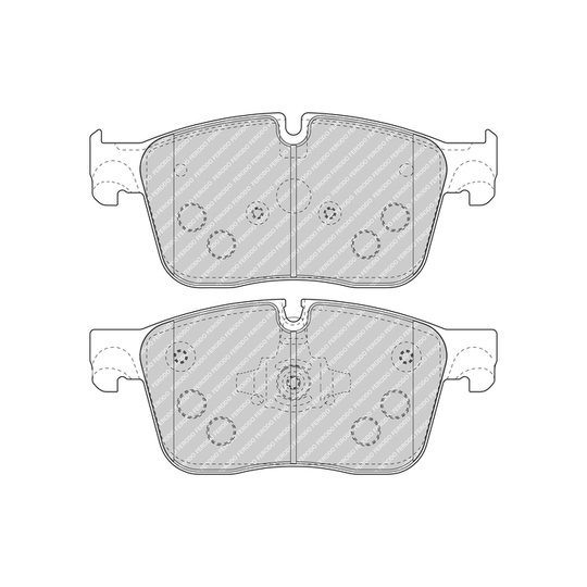 FDB4894 - Brake Pad Set, disc brake 