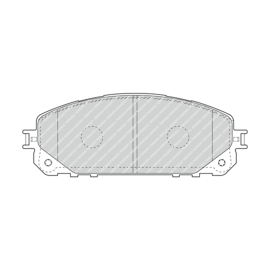 FDB4882 - Brake Pad Set, disc brake 