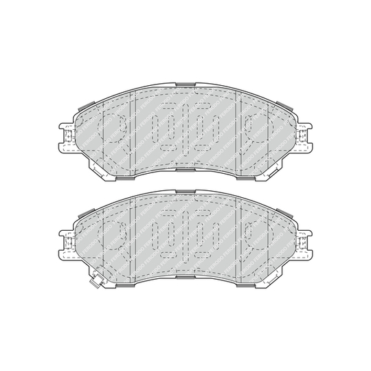 FDB4884 - Brake Pad Set, disc brake 